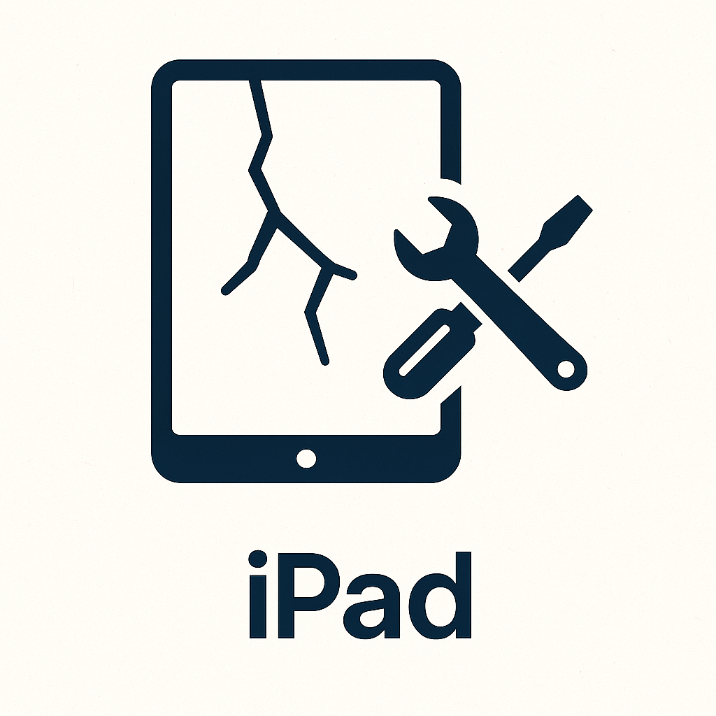 "iPad reparation ikon"